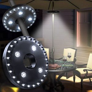2-i-1 LED-parasollys | BRELLAGLO