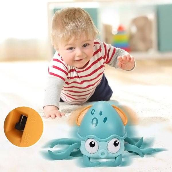 CRAWLTOPUS motorisk legetøj