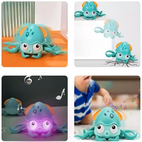 CRAWLTOPUS lys og musik