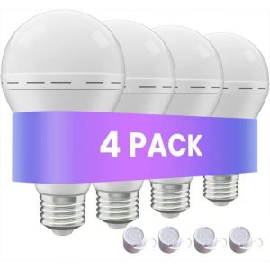 Genopladelige nødpærer (4-pak) | EVOBULBS