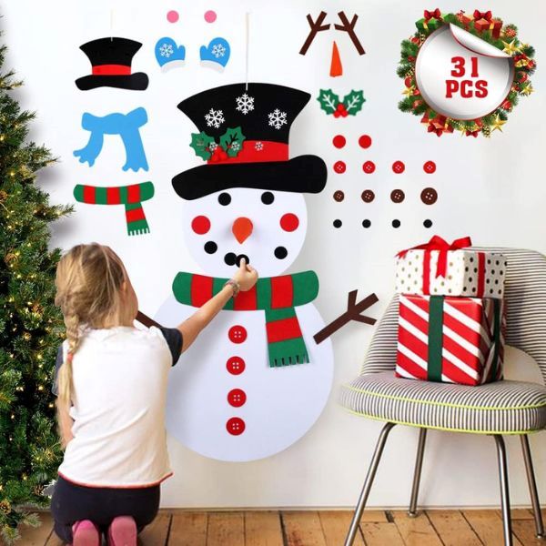 FELTSNOWMAN vinterleg