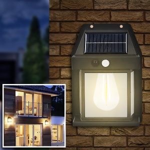 Solcelle udendørslampe - ingen ledningsføring nødvendig | FLUXLAMP