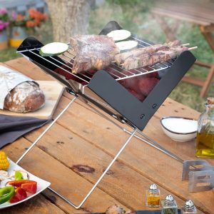 Sammenklappelig og bærbar grill | GRILLOMATE