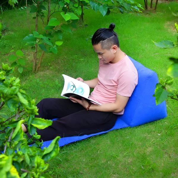 oppustelig loungestol til camping