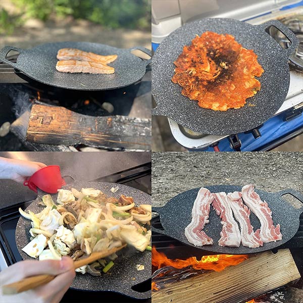 rund grillpande