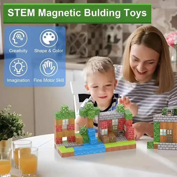 gaveidé magnetiske klodser