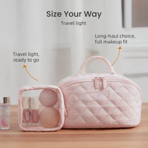Stor puffy makeup taske | MAKEPACK
