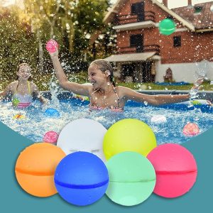 Genanvendelige selvforseglende vandballoner (4 stk) | SPLASHERS