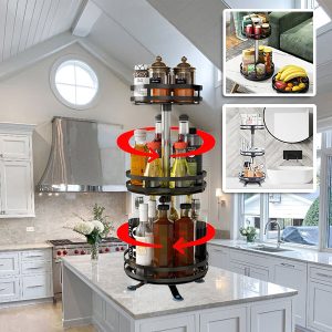 360° roterende metalorganizer (3 niveauer) | SPINSTORE